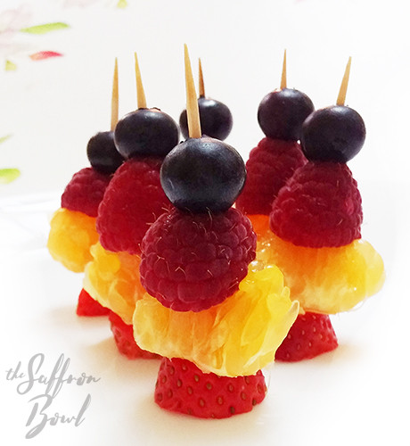 Easy Fruit Kababs for Kids