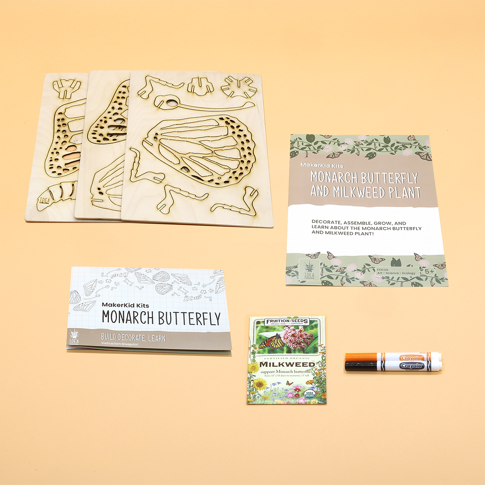 Thumbnail: MONARCH BUTTERFLY AND MILKWEED GARDEN KIT
