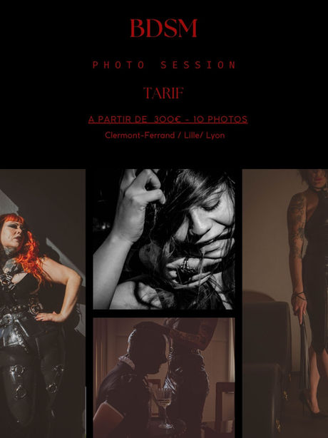 couple tarif séance photography, bdsm boudoir, clermont-ferrand