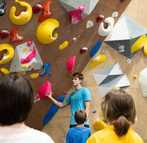 Coach providing instruction to homeschool program