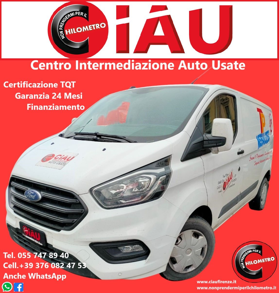 Ford Transit Custom 2.0 EcoBlue Hybrid 130 PC Trend