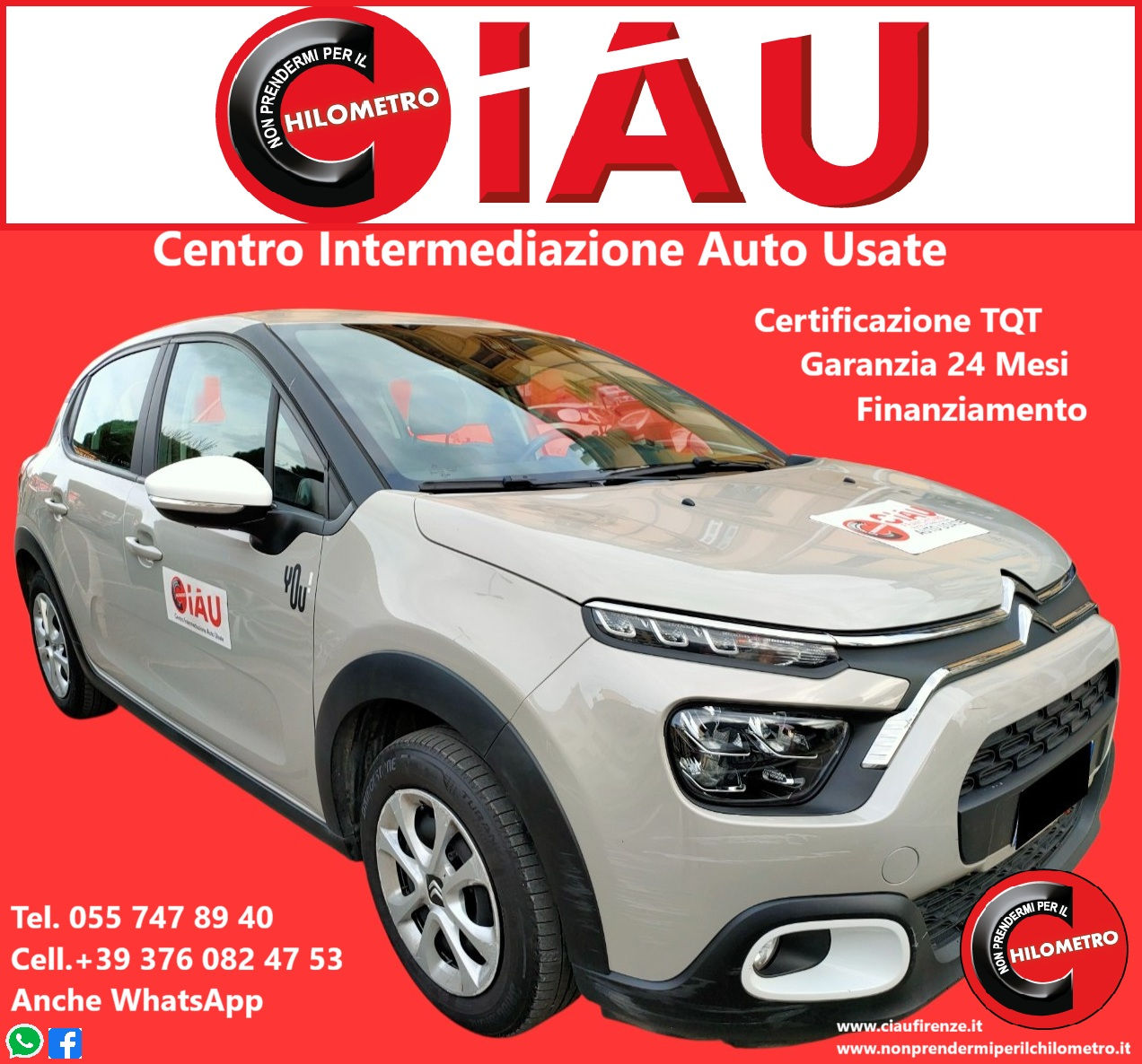 Citroen C3 PureTech 83 S&S You per Neopatentati