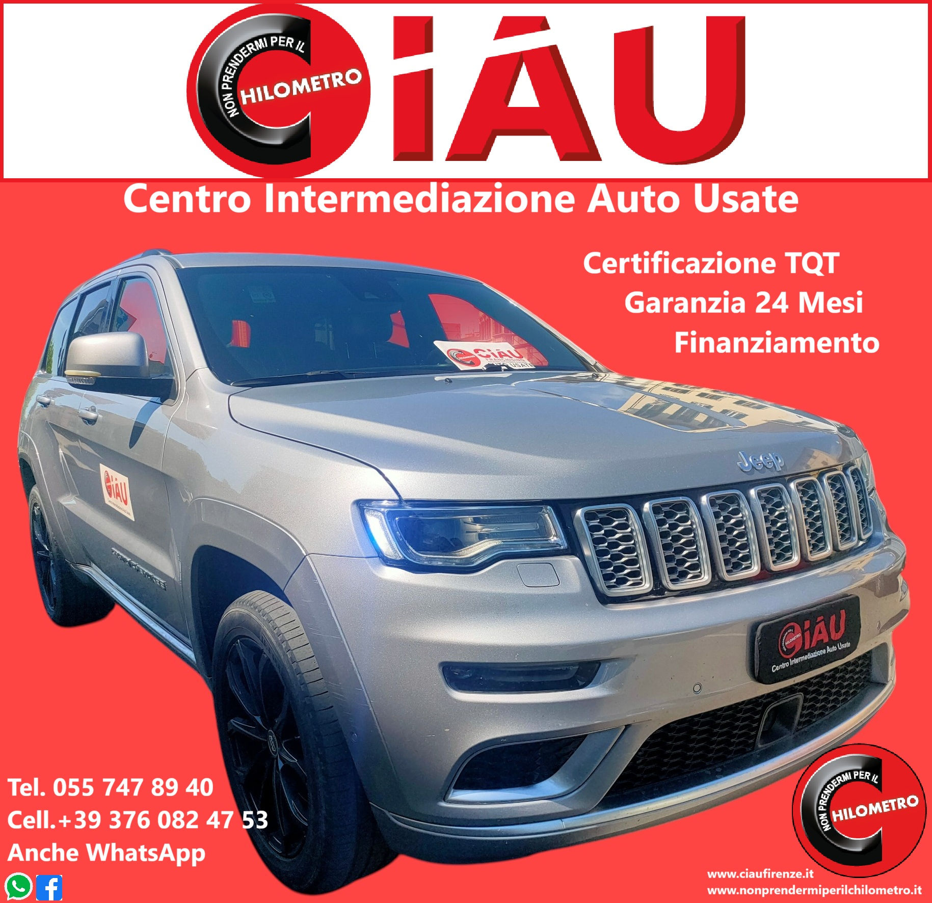 Jeep Grand Cherokee 3.0 V6 CRD 250 CV Multijet II Summit