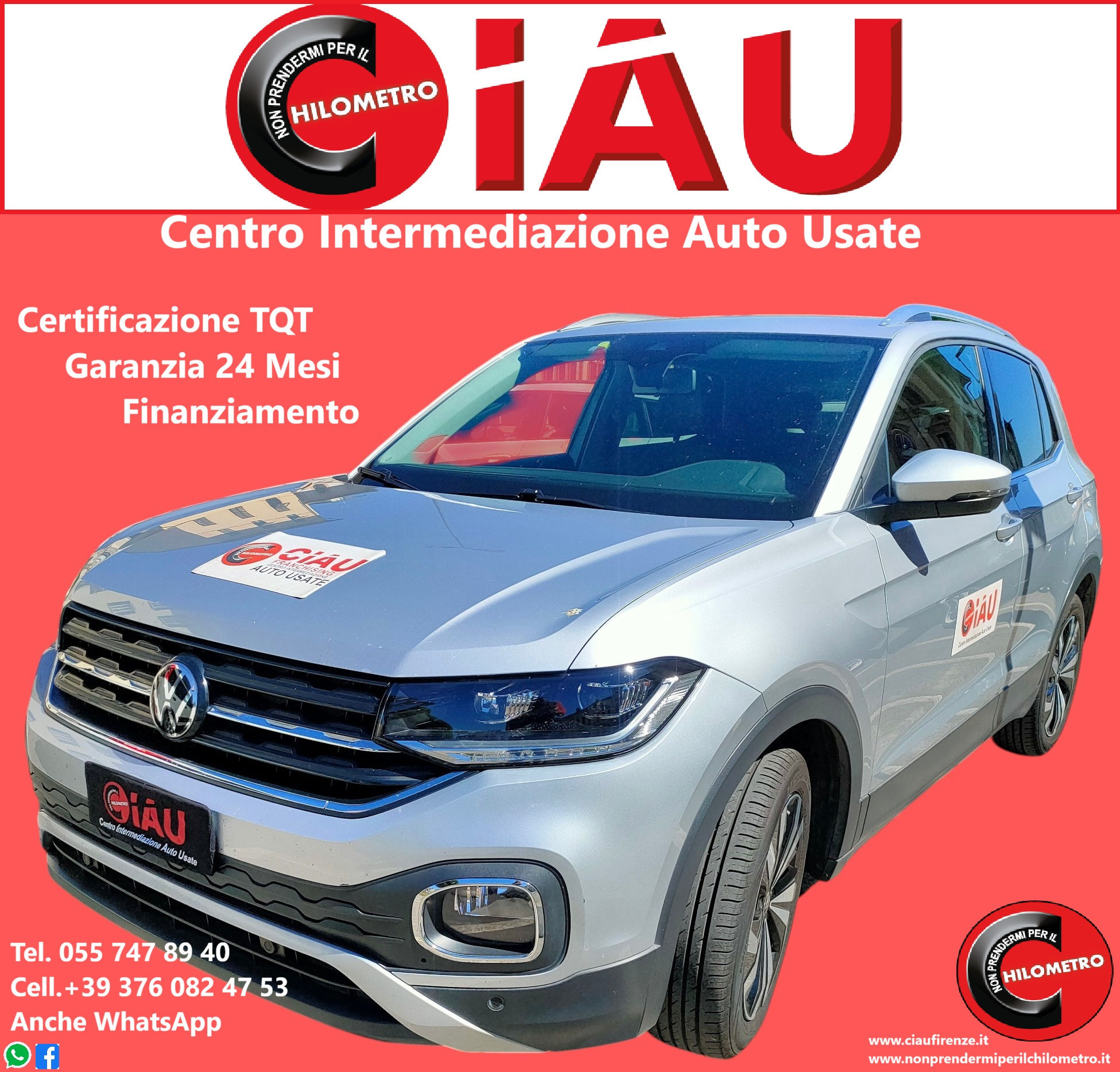 Volkswagen T-Cross 1.0 TSI 110 CV DSG Advanced per Neopatentati