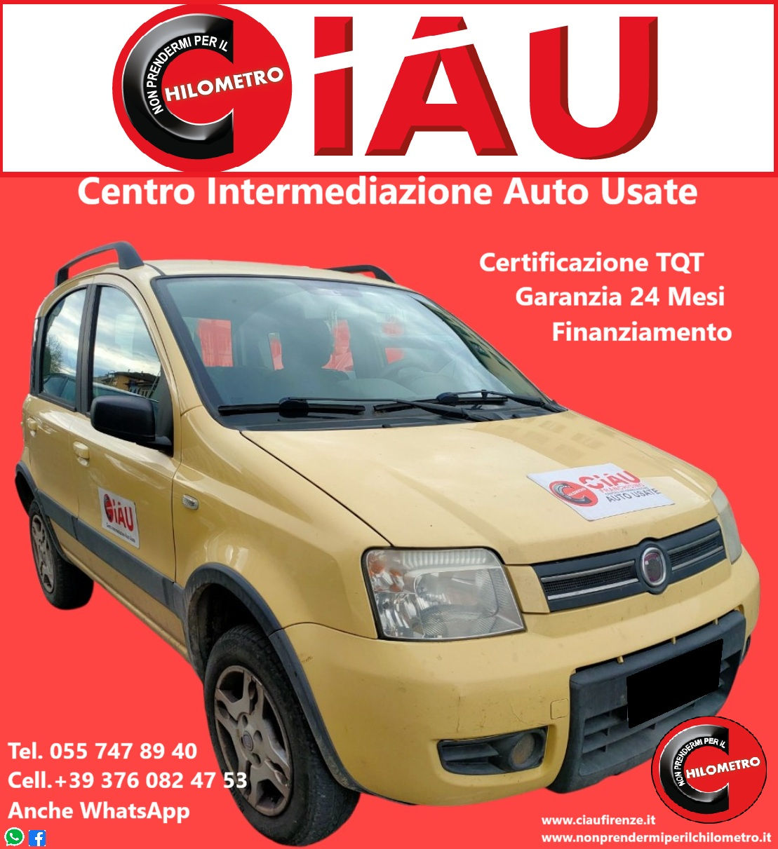 Fiat Panda 1.3 MJT 4x4 Climbing per Neopatentati