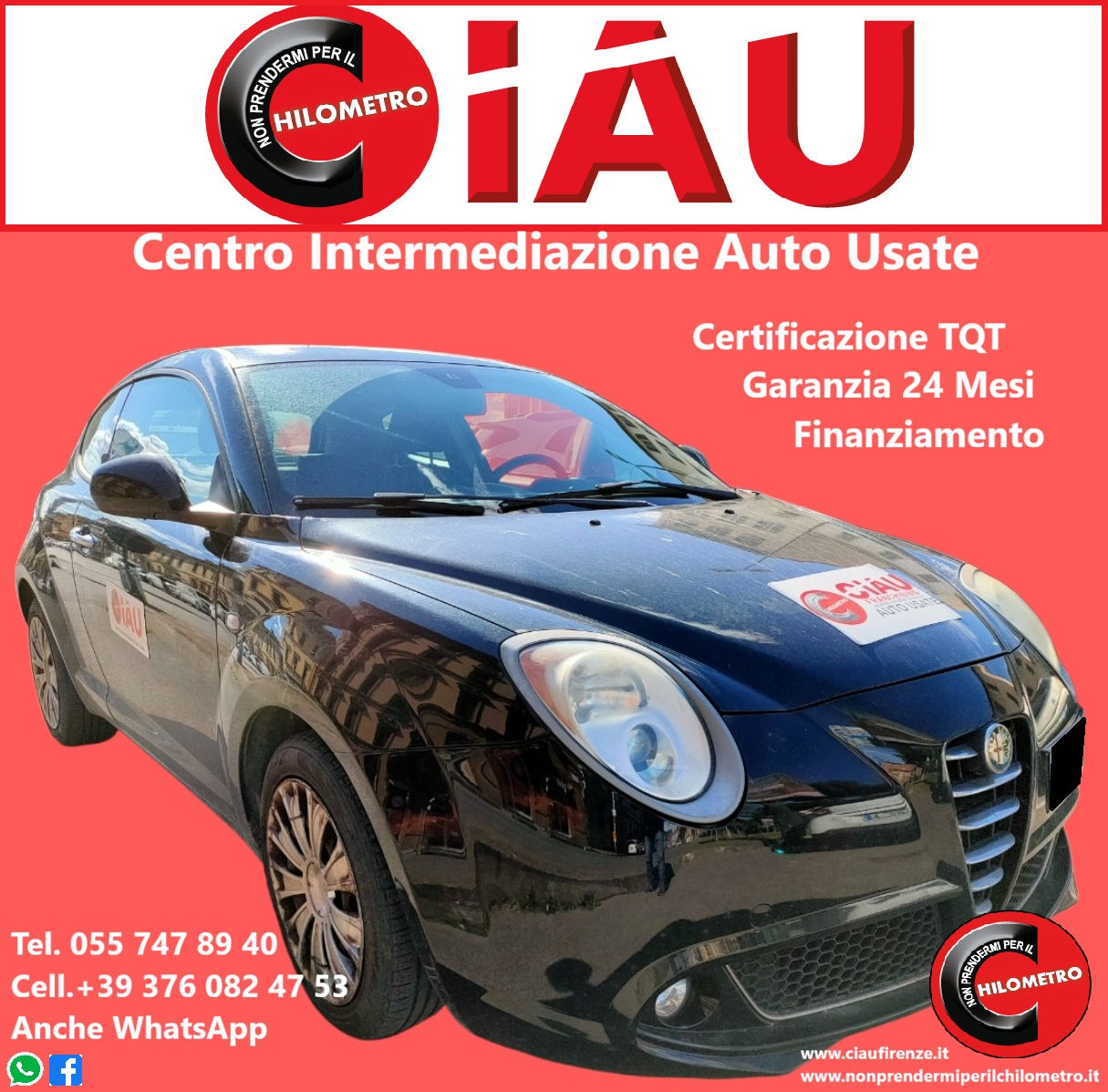 Alfa Romeo Mito 1.4 78 cv Junior Neopatentati