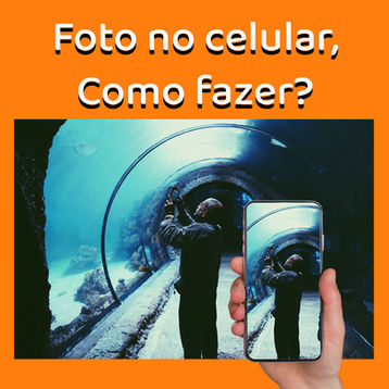 Foto no celular, como fazer?
