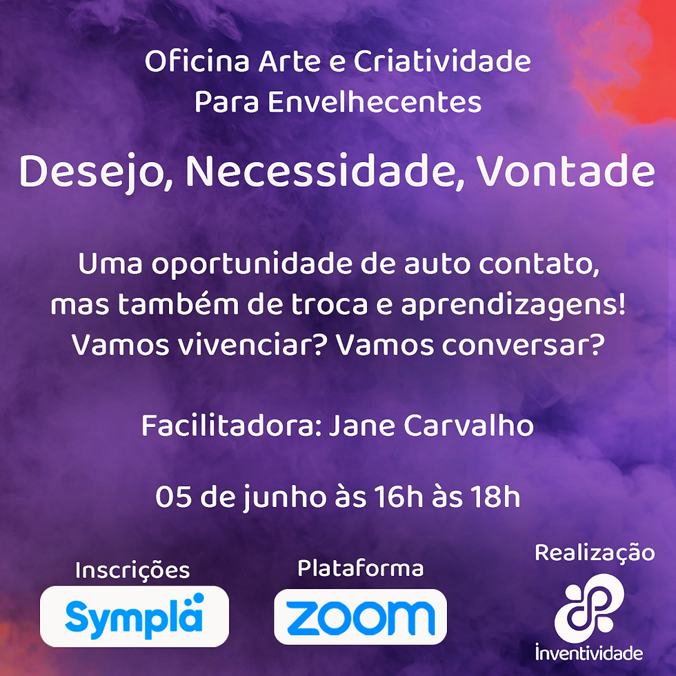 Oficina Arte e Criatividade para Envelhecentes