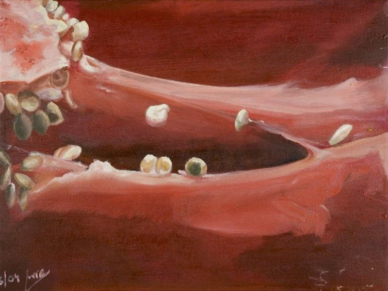 Vegetable Painting - Red Pepper