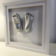 3D baby casting double foot frame