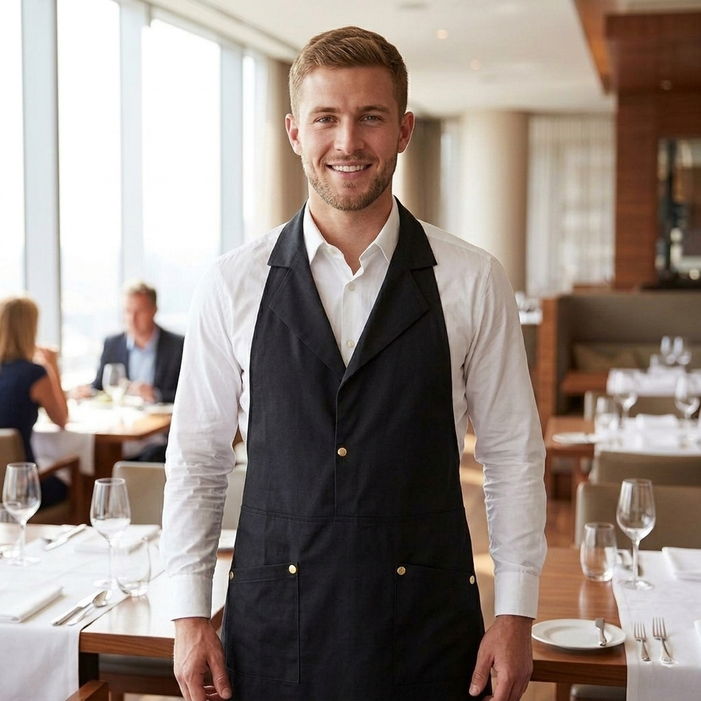 Butler's Tuxedo Apron