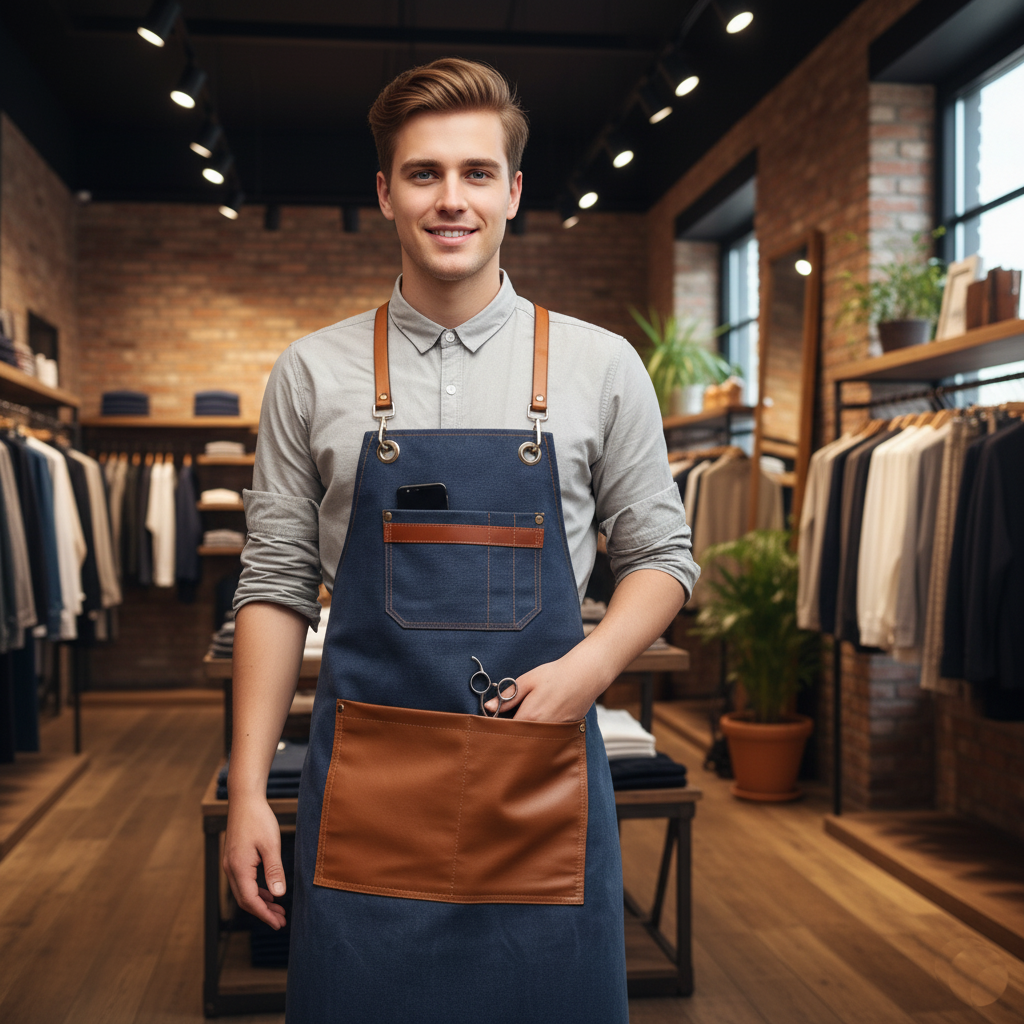 Mix and Match Leather Artisan Apron