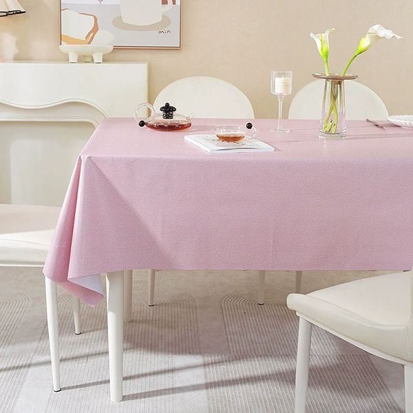 Thumbnail: Waterproof & Oil-Resistant Solid Color Tablecloth for Food Service