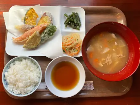 10/3 天ぷら定食