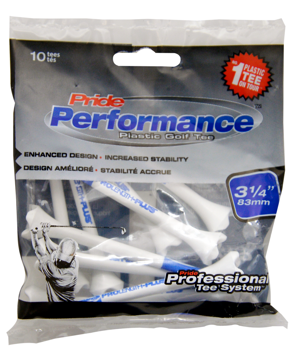 Thumbnail: Pride Performance™ Plastic Golf Tee 10 ct