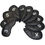 Thumbnail: Golf Head Cover for Iron-Velcro-Black
