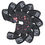 Thumbnail: USA Flag Clover Iron Head Covers Set (Left Handed)