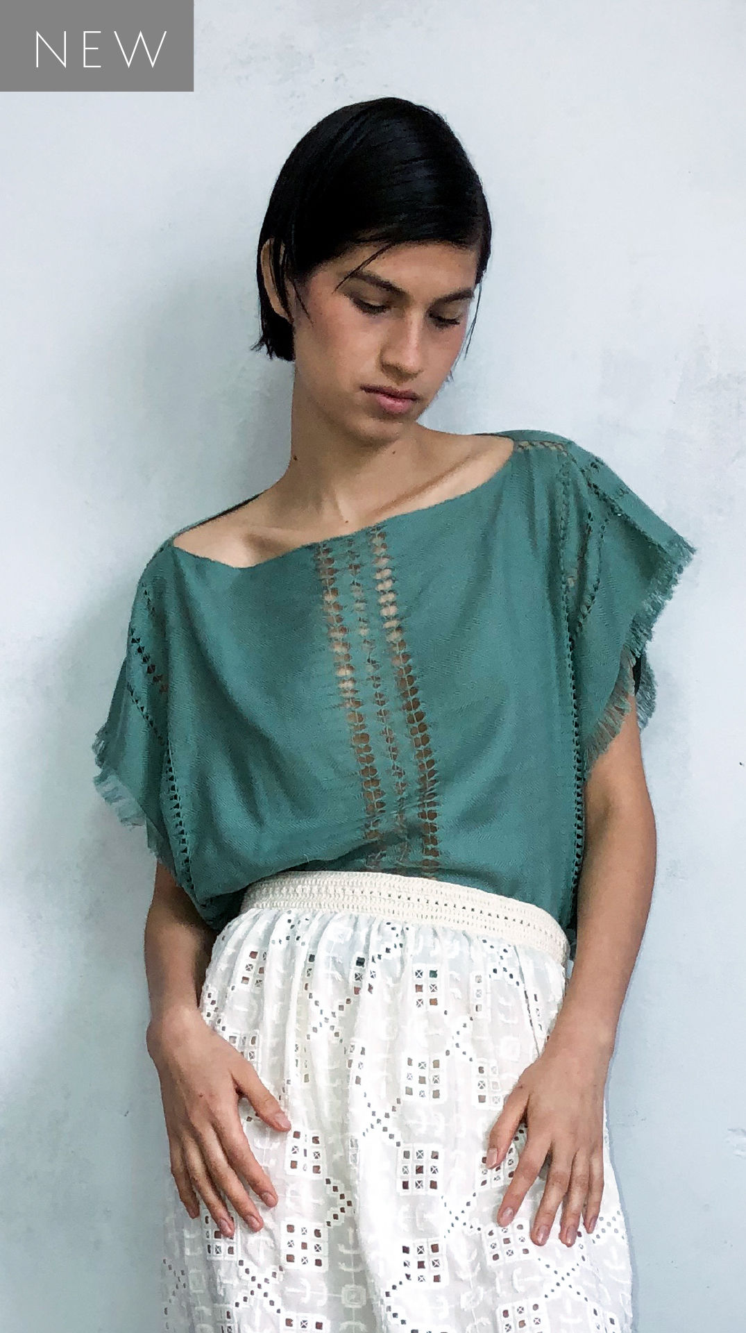 Top HUCHUY Coton PIMA bio