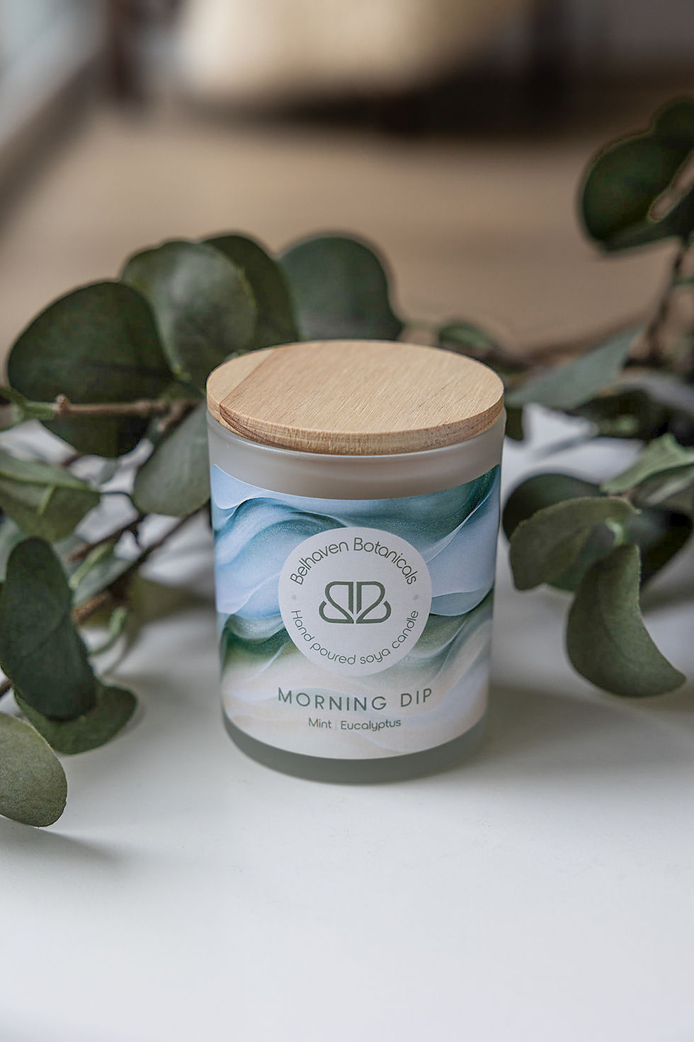Morning Dip fragrance soy candles