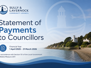 Statement of Payments to Councillors 2025–2026
