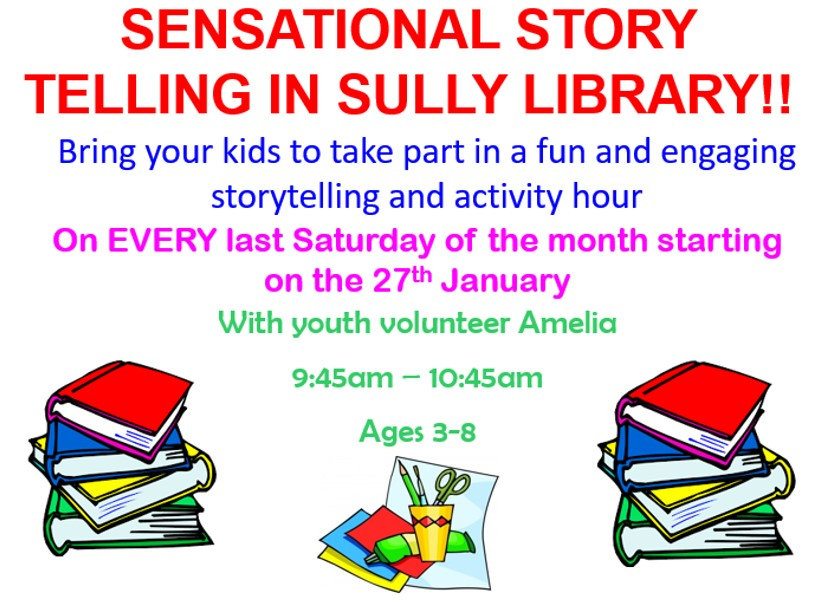 Storytelling in Sully Library