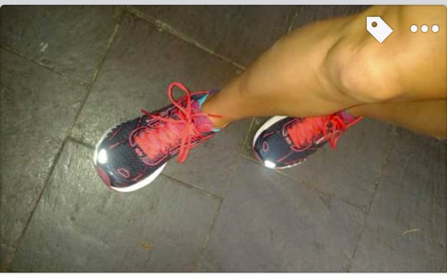 Numpty in new trainers