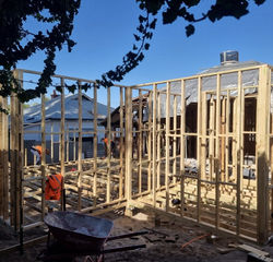 Demolition + extension