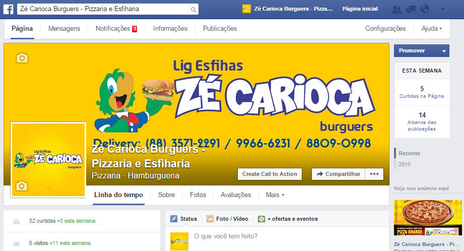Fan Page Zé Carioca