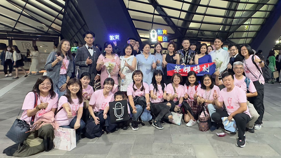 第59屆廣播金鐘獎同仁與臺長合影留念