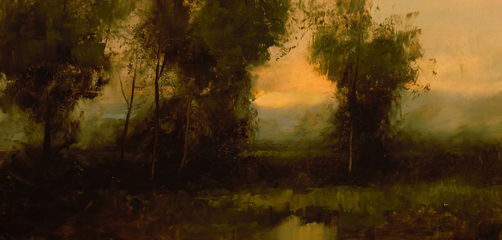 Blue Ridge Twilight 8 x 16
