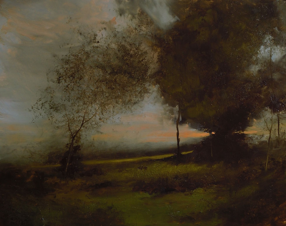 The Vapor and the Dusk - 16 x 20