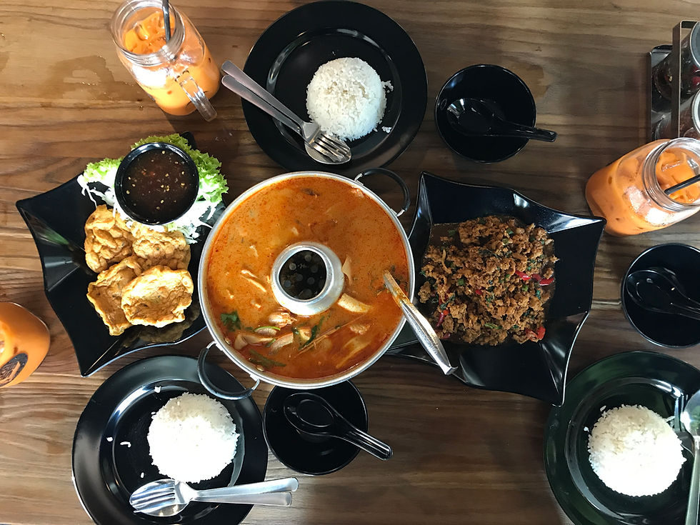 Our lunch for that day