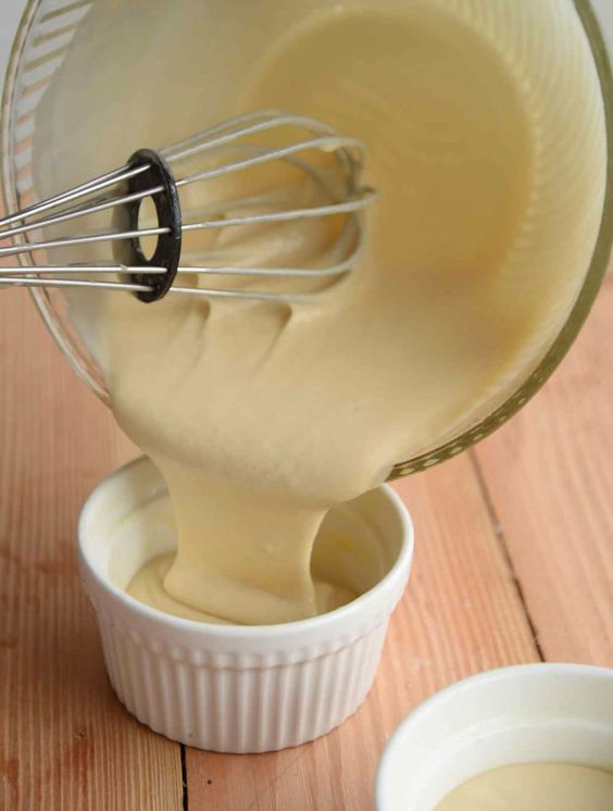 Transfer to coated ramekins