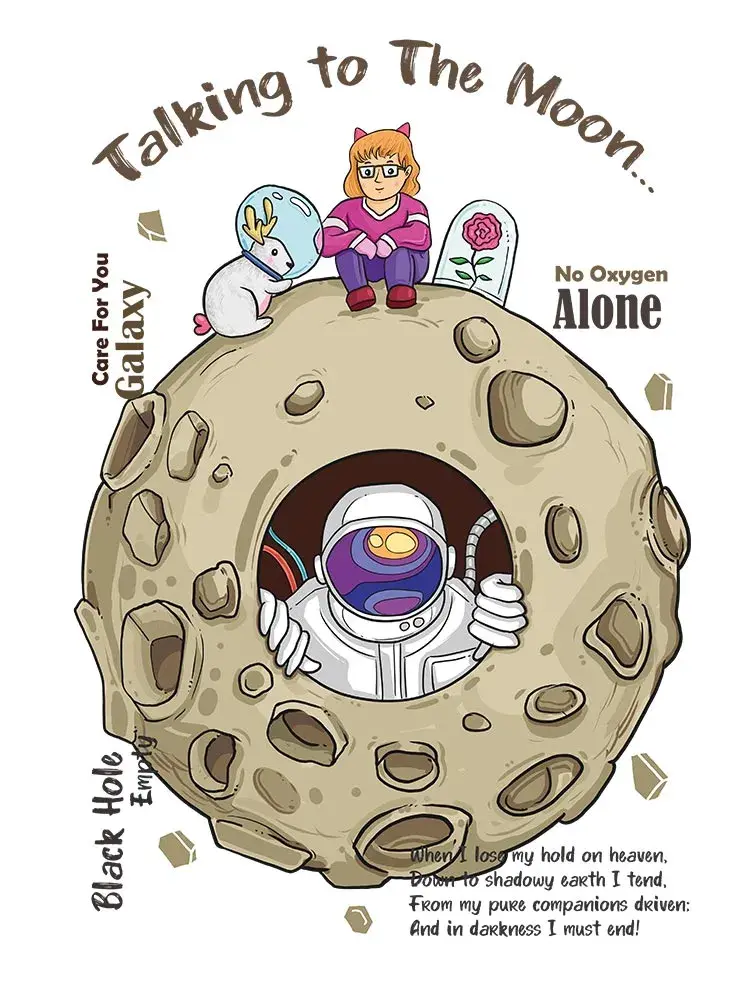 Thumbnail: Moon Child Men T-shirt