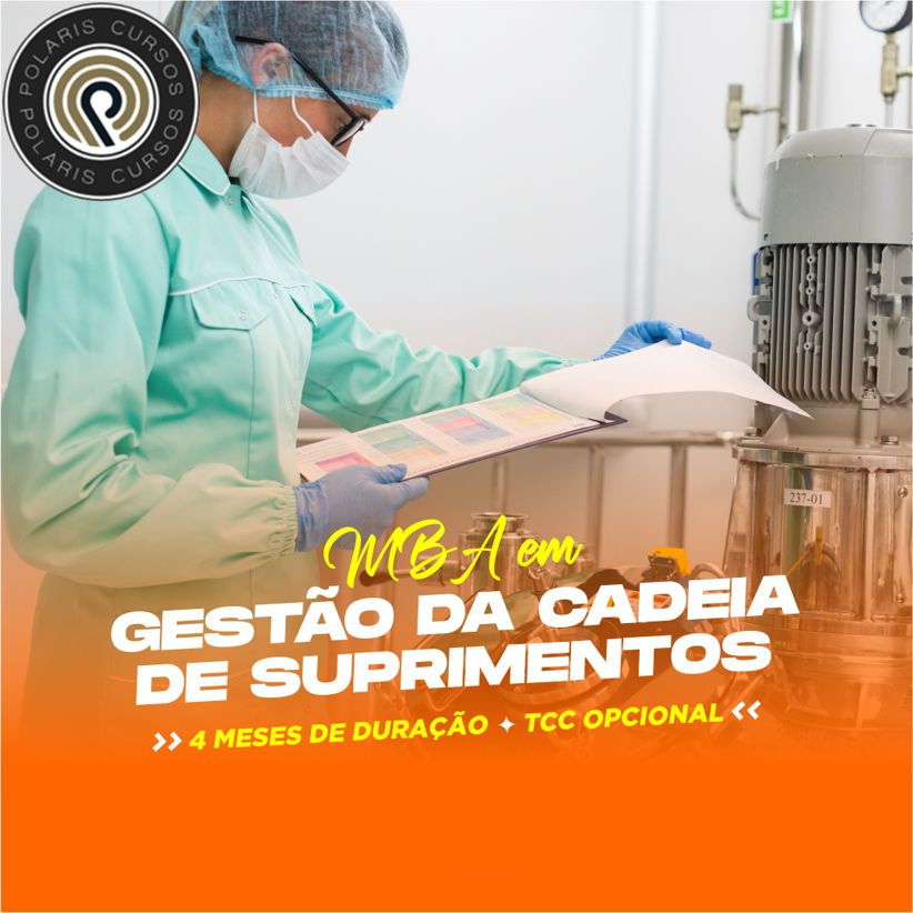 MBA EM GESTÃO DA CADEIA DE SUPRIMENTOS (EAD 4 MESES)