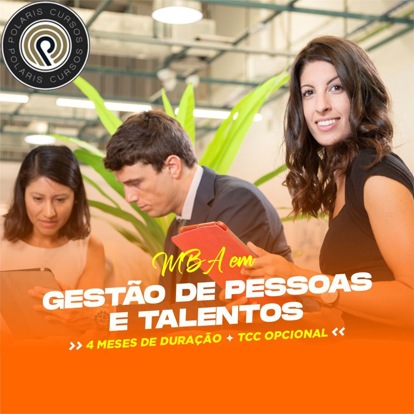 MBA EM GESTÃO DE PESSOAS E TALENTOS (EAD 4 MESES)