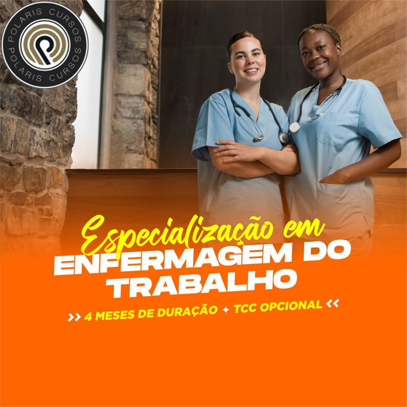 PÓS-GRADUAÇÃO EM ENFERMAGEM DO TRABALHO (EAD 4 MESES)