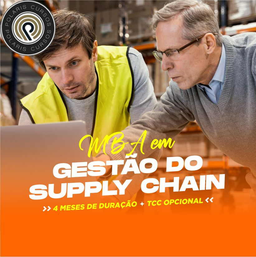 MBA EM GESTÃO DE SUPPLY CHAIN (EAD 4 MESES)