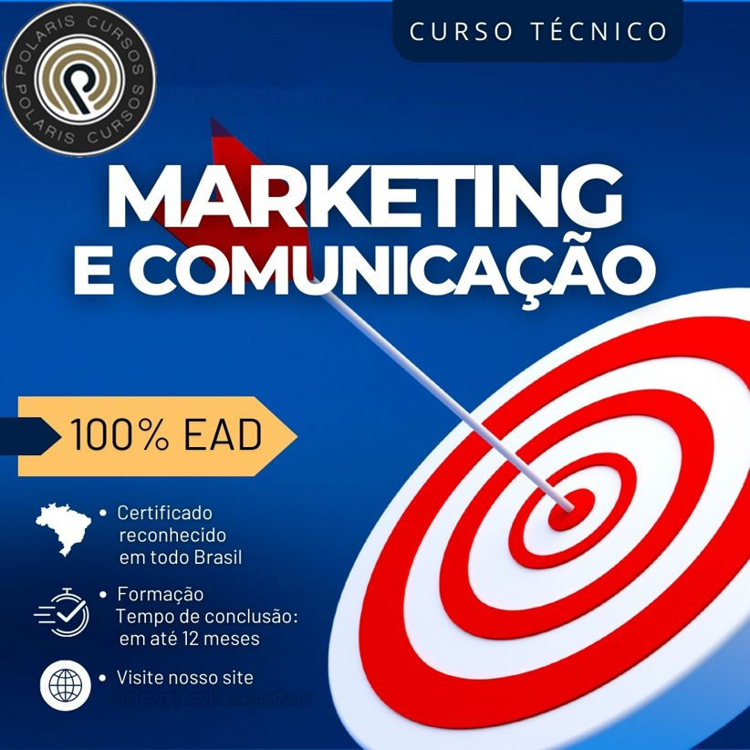CURSO TÉCNICO EM MARKETING (EAD 6 MESES)