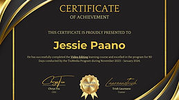 Video Editing - Certificate - Jessie Paano.jpeg