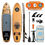 Thumbnail: TOURUS 2023 April new arrival  blue wood double layers sup boards YOGA inflatabl