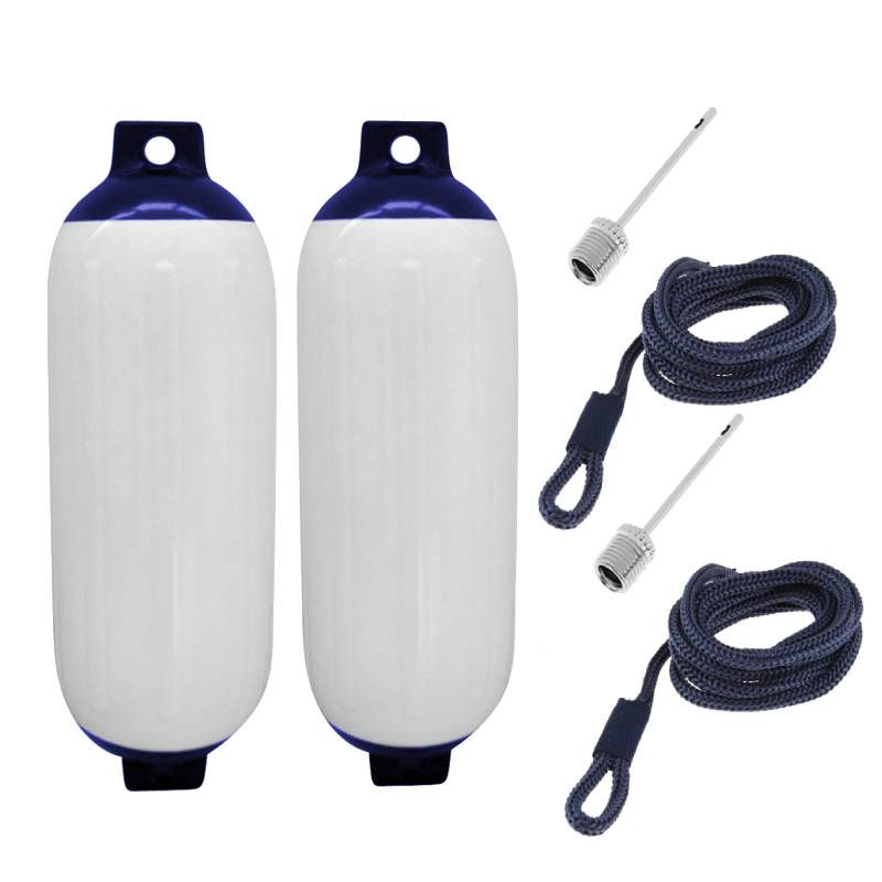 Thumbnail: 2X Boat Inflatable Bumper Fender Premium PVC Boat Bumper for Docking Shield Prot