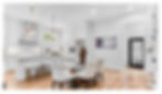 Open kitchen and dining room lighting installed by Smart Choice Electric