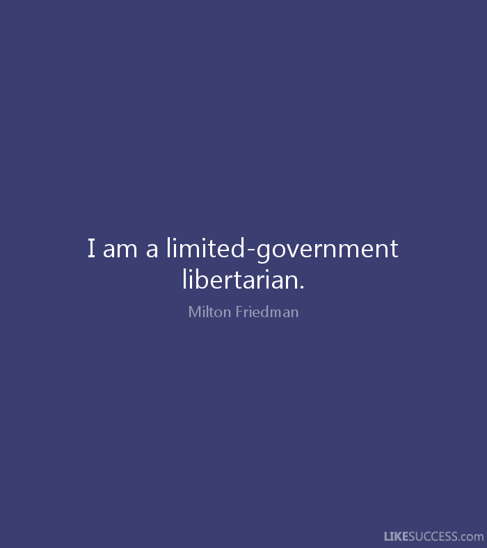 Milton Friedman Quote