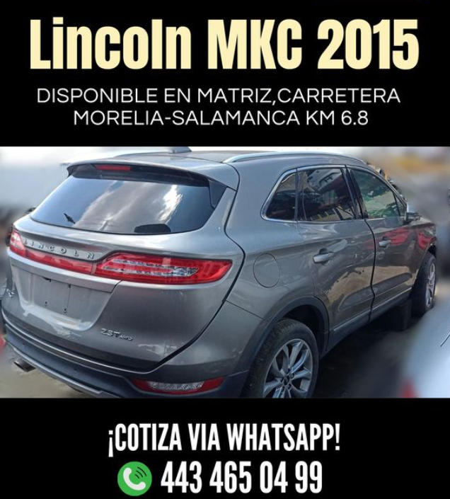 Lincoln MKC 2015