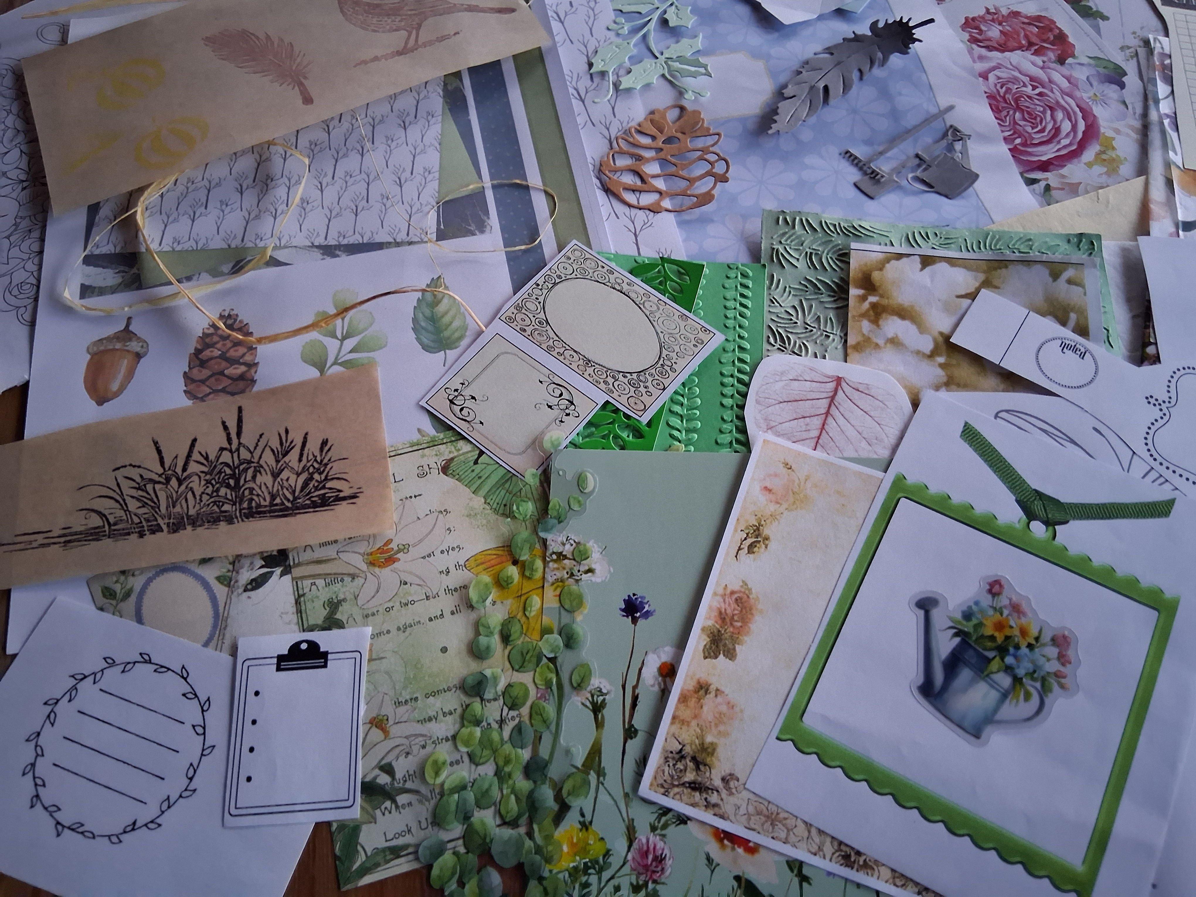 Junk Journal Ephemera Pack Large