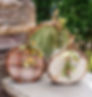 Wood Slice Pumpkins