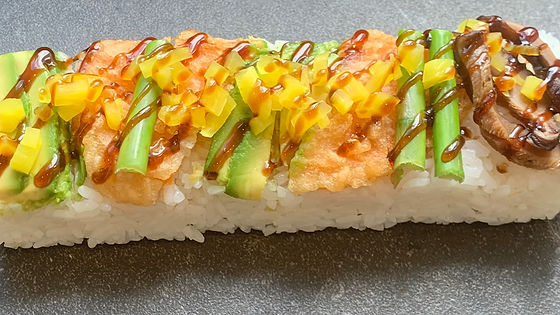 Veg Pressed Sushi