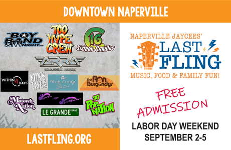 NAPERVILLE | Volunteers Needed for the 2022 Last Fling by Naperville Jaycees Over Labor Day Weekend
