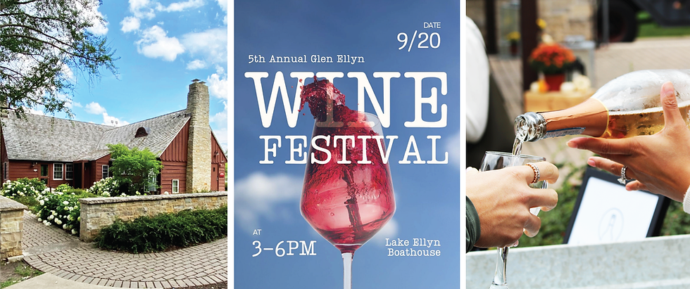 WINE FESTIVAL | Don't Miss the 5th Annual Glen Ellyn Wine Festival by kō-zē September 20